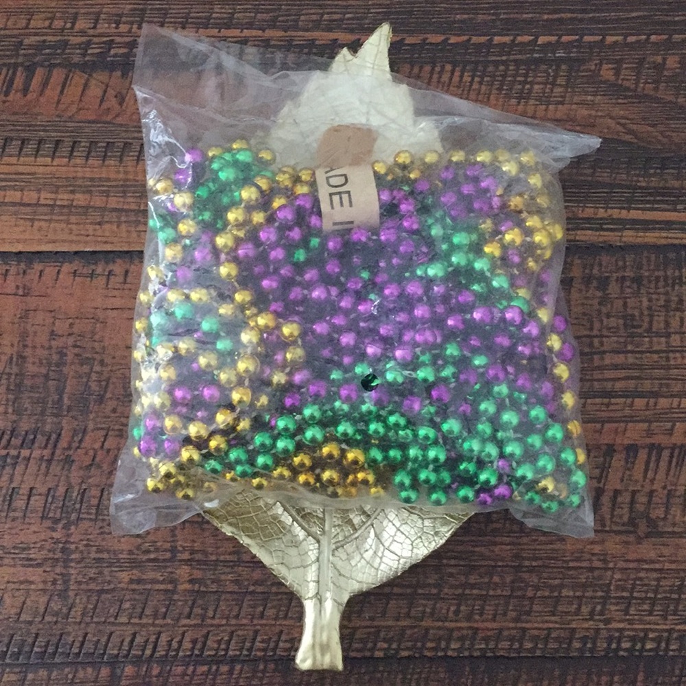 Mardi Gras Beads Bag